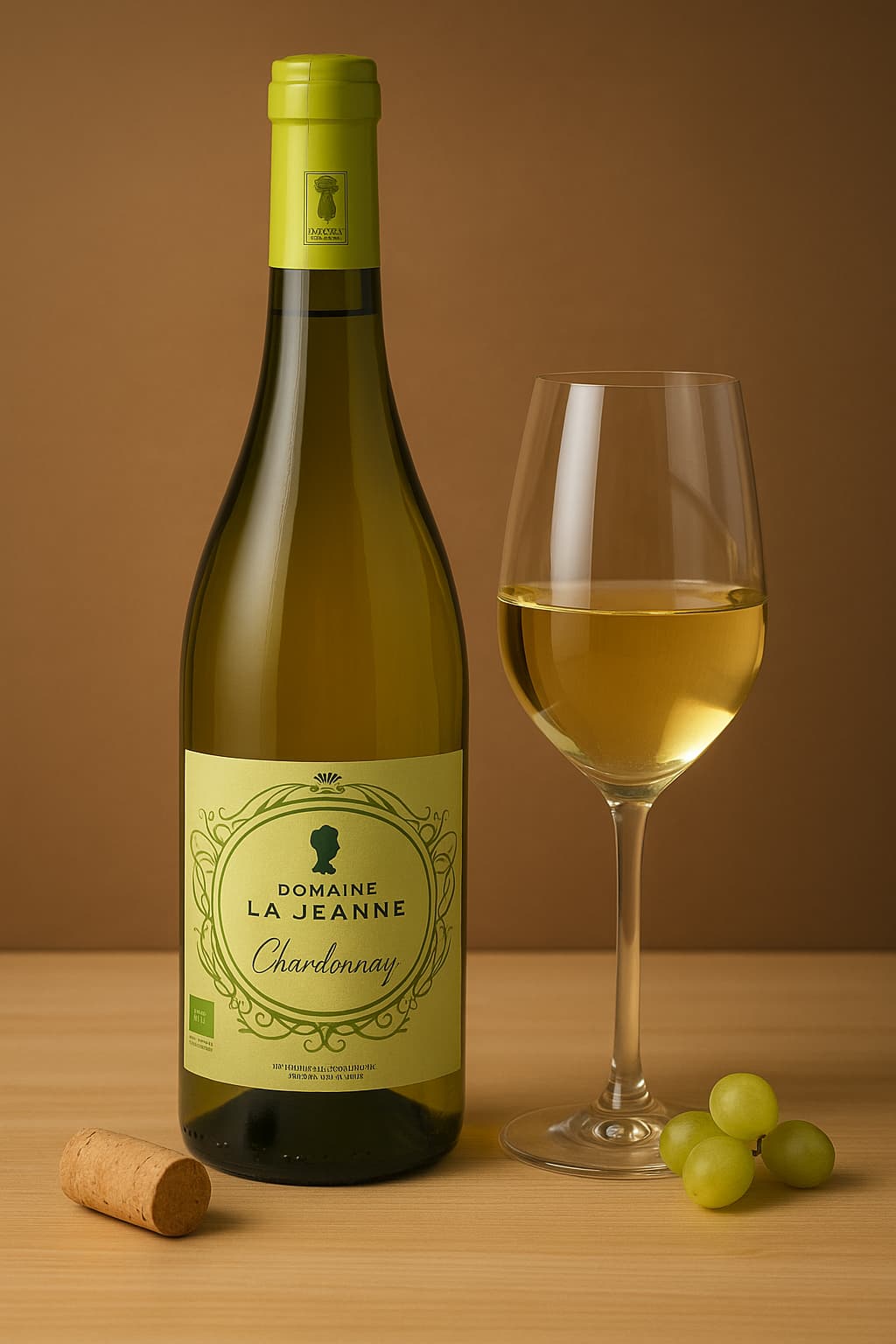 Vin blanc Chardonnay | Domaine La Jeanne - Cuvée Chardonnay